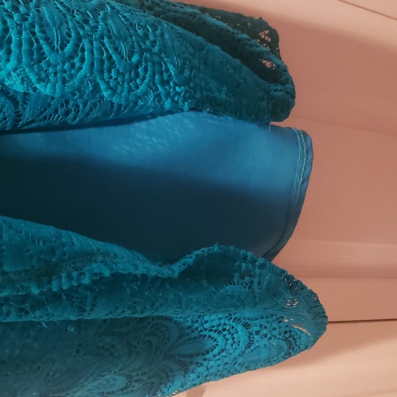 Sharagano junior pull over midi dress - Picture 4 of 7